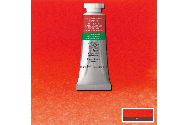 Prof Water Colour 14ml cadminum-free, scarlet